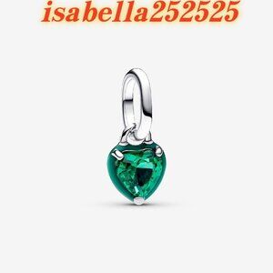Pandora Pandora ME Green Chakra Heart Mini Dangle Charm
